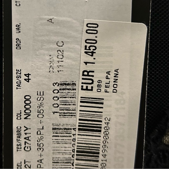 DOLCE & GABBANA Lace And Mesh Sweatshirt, size IT44 (US8/10) - Picture 11 of 13